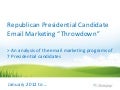 Republican Candidate Email Marketing Analysis