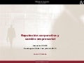 Reputacion corporativa y cambio empresarial 