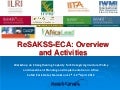 Re sakss eca - presentation at resakss-africalead workshop-ap