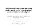 Livelihood Vulnerability and Sub-Government Position Analysis on the Possible Impacts of Mainstream Hydropower Development