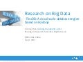 Research ON Big Data