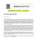 Resenha de notícias 07 nov 2010