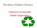 Residuos sólidos urbanos