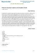 Resource Scarcity: Consumer and Innovation Trends