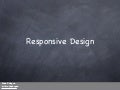 Responsive Web Design