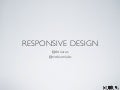 Responsive design