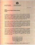 Respuesta gobierno a ix marcha