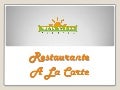 Restaurante a la carte SC, Pousada Pedra da Ilha