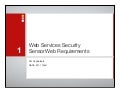 Restful Security Requirements
