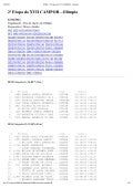 COMPOR OLÍMPIA - Resultado 2ª etapa
