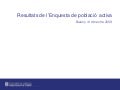Resultats Enquesta Poblacio Activa 4t Trimestre 2009