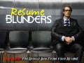 Resume Blunders