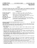 Resume J Daniel Oblak