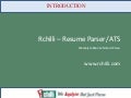 Rchilli An Application Recruiting Software