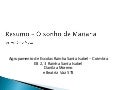 Resumo – o sonho de mariana