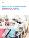 Working Smarter in Retail, Increasing Sales, Improving Efficiency