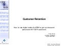 Customer Retention