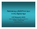 Rethinking A B2B Print Icon in the Digtial Age