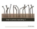 Rethinking Marketing