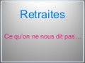 Retraites