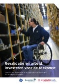 Revalidatie en arbeid, investeren voor de toekomst