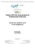 Revenue Audits & Investigations