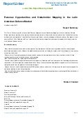 Revenue Opportunities and Stakeholder Mapping in the Latin American Defence Market