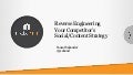 Reverse engineering your competitor&rsquo;s social strategy   social crawlytics