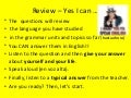 Review 1a – Yes I can