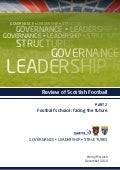 Review of Scottish Football Part Two (Henry McLeish)