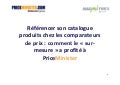 Referencer son catalogue produits chez les comparateurs de prix