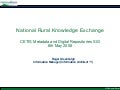 Building NationalRural for syndication