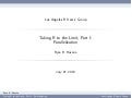 Taking R to the Limit (High Performance Computing in R), Part 1 -- Parallelization, LA R Users&rsquo; Group 7/27/