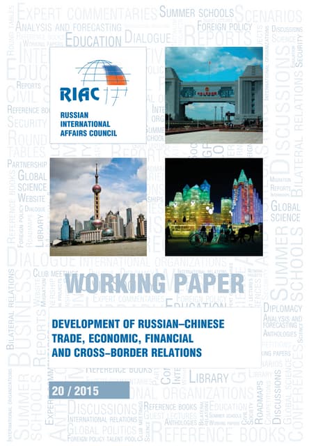 Development of Russian–Chinese Trad...
