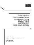 Using Earned Value Management Indexes