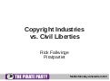 Rick Falkvinge - Copyright Industries vs. Civil Liberties