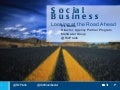 Ric Pratte presents "Social business, looking at the road ahead"