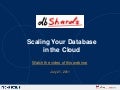 Scaling Your Database in the Cloud
