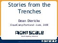 Dean Dierickx of RightScale gives Lightning Talk at CloudCampPDX