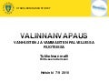 Valinnanvapaus vanhusten ja vammaisten palveluissa Ruotsissa