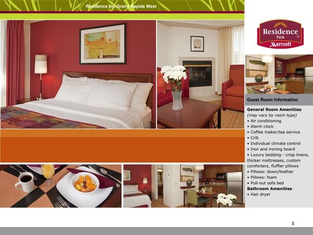 Residence Inn by Marriott Grand Rapids MI Hotel eBrochure