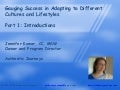 Gauging Success in Adapting to Different Cultures and Lifestyles