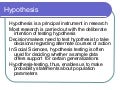 Rm   3   Hypothesis