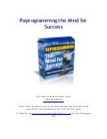 Programming the Mind for Success