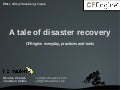 Configuration management 101 - A tale of disaster recovery using CFEngine 3