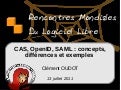 CAS, OpenID, Shibboleth, SAML : concepts, différences et exemples