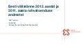 Alis Tammur: Eesti välisränne 2012. aastal ja 2011. aasta rahvaloenduse andmetel