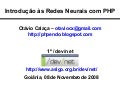Introdução às Redes Neurais com PHP