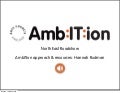 AmbITion Roadshow Approach and Resources by Hannah Rudman