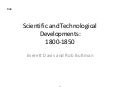 2011 AP US PP - Science and Technology 1800 - 1850